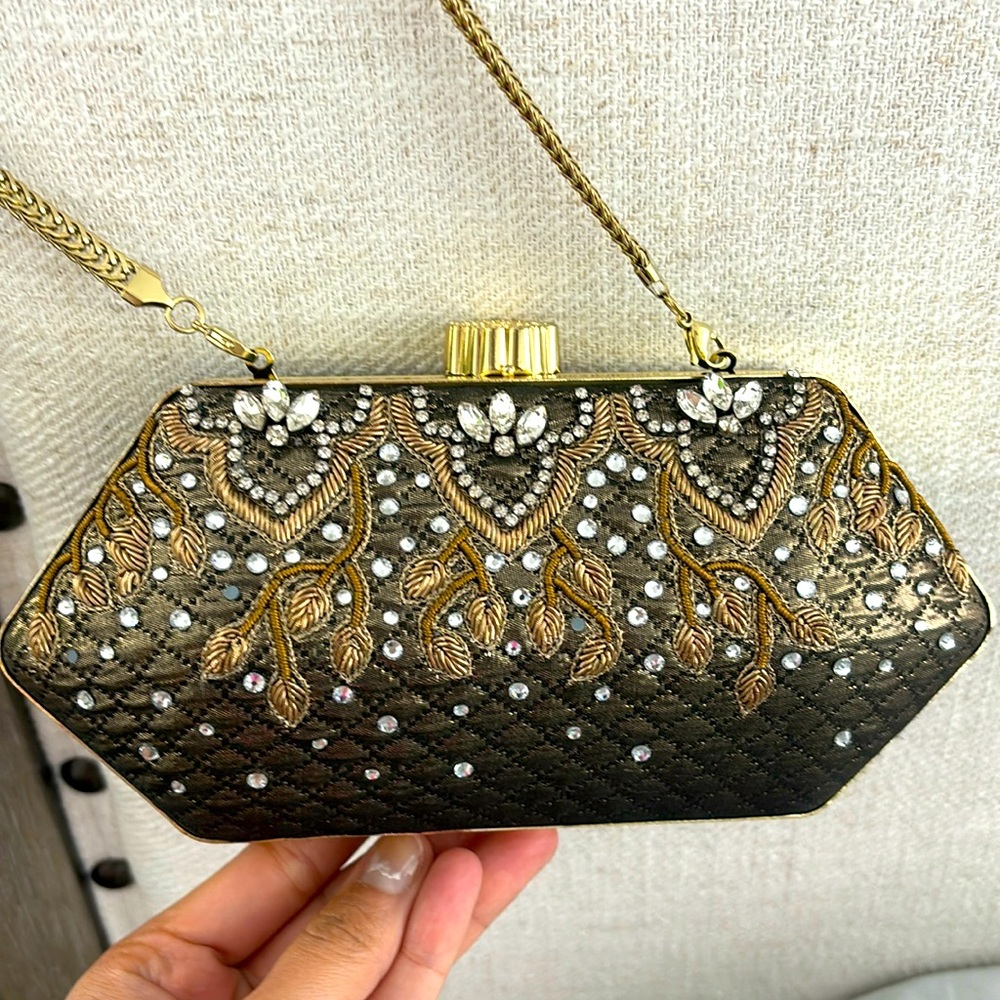 Evening bejeweled clutch/bag